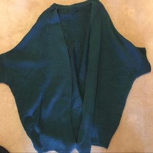 Teal Knit Cardigan